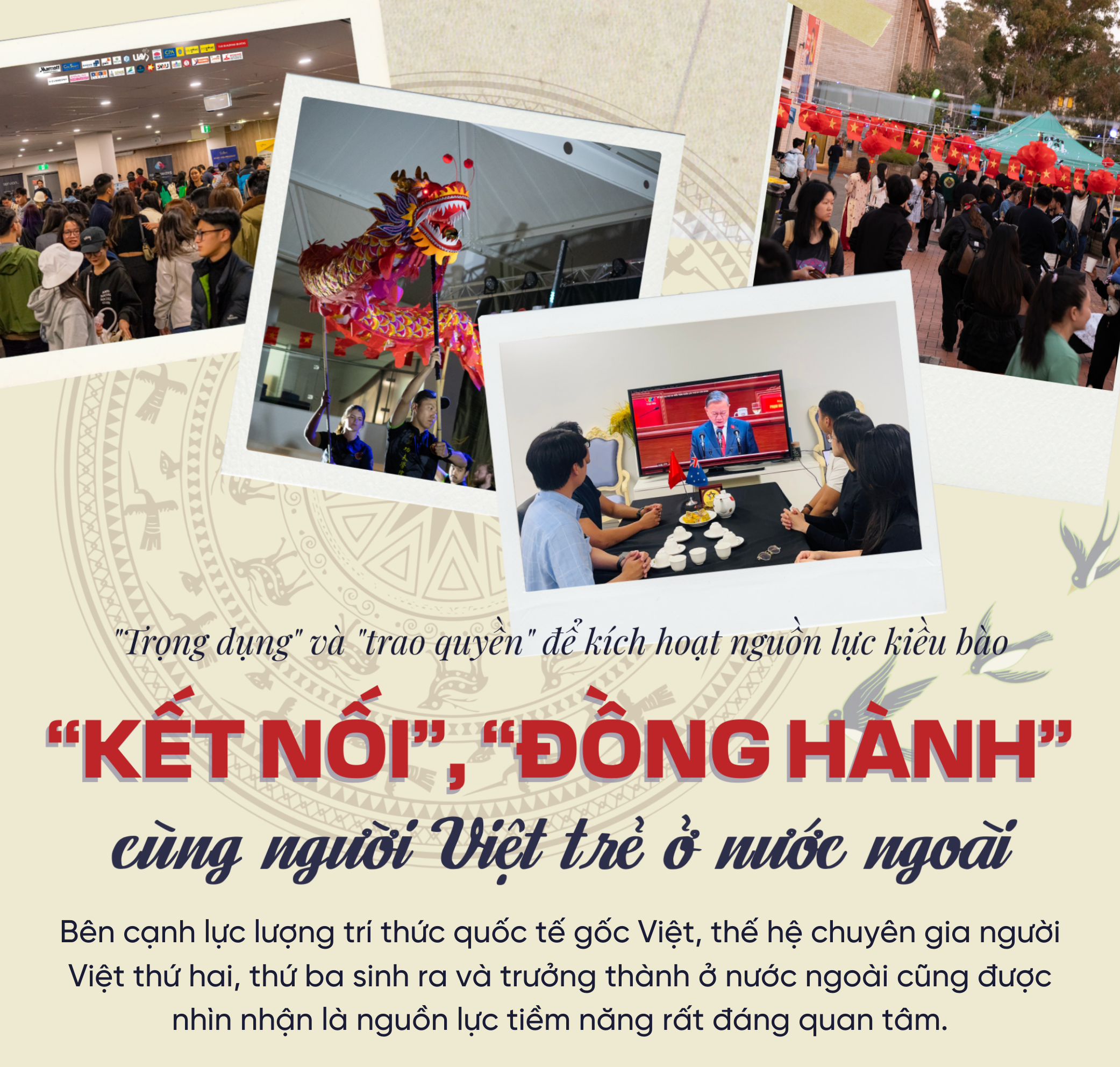 Kết nối, đồng hành cùng người Việt trẻ ở nước ngoài